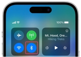 Abilita il Bluetooth sul tuo iPhone